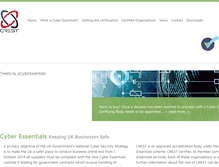 Tablet Screenshot of cyberessentials.org